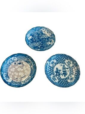 Vintage Porcelain Trinket Dishes Takahashi San Francisco Set of 3